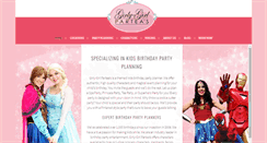 Desktop Screenshot of girlygirlparteas.com