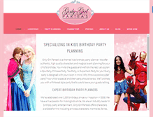 Tablet Screenshot of girlygirlparteas.com